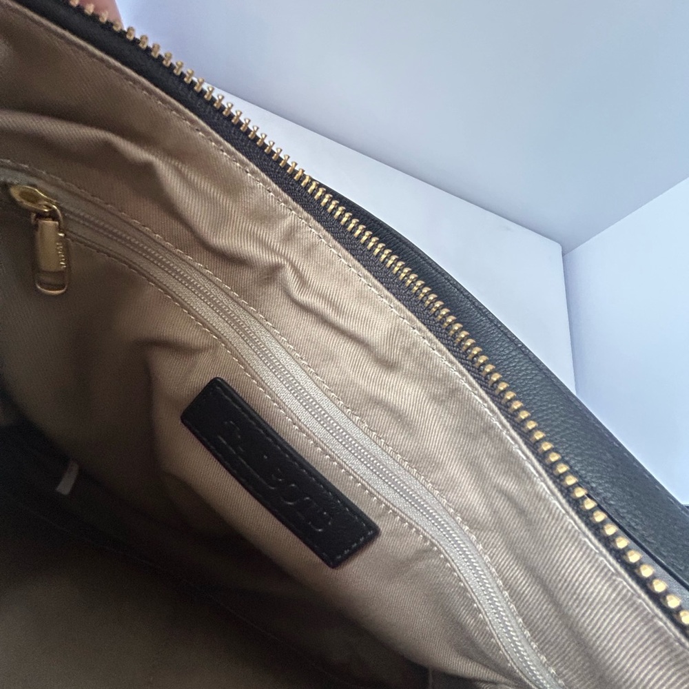 TALBOTS CALF HAIR CLASSIC HOBO BAG - Picture 6 of 13